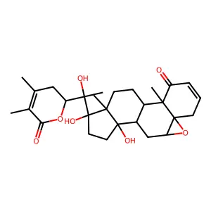 Withanolide E structure