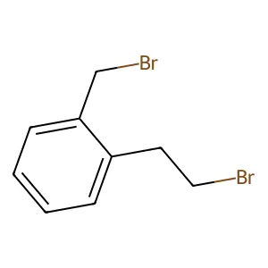 Alpha-bromo-2-(2-bromoethyl)toluene structure
