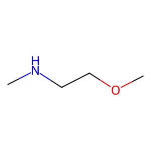 (2-Methoxyethyl)(methyl)amine structure