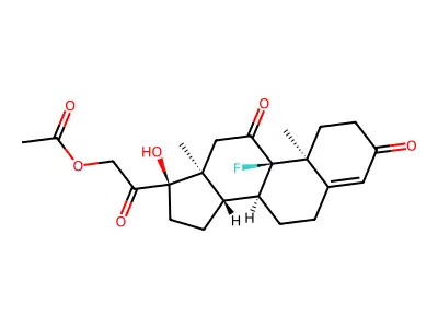 Fludrocortisone Acetate structure