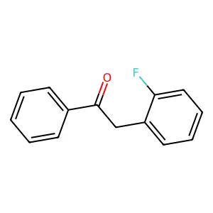2-(2-Fluorophenyl)-1-phenylethan-1-one structure