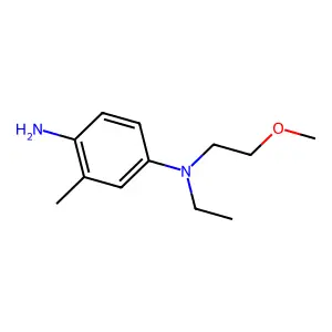 N'-Ethyl-N'-(2-methoxyethyl)-2-methylbenzene-1,4-diamine structure