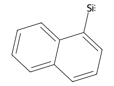 Silane, 1-naphthalenyl- structure