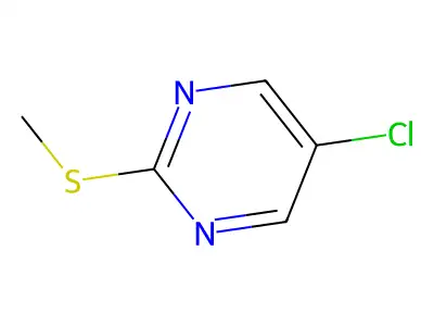 5-Chloro-2-(methylthio)pyrimidine structure