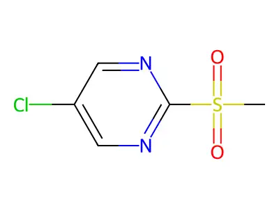 5-Chloro-2-methanesulfonylpyrimidine structure