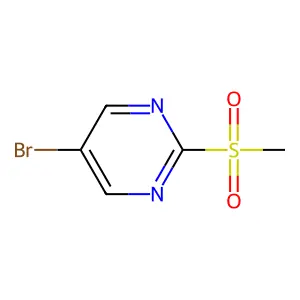 5-Bromo-2-(methylsulphonyl)pyrimidine structure