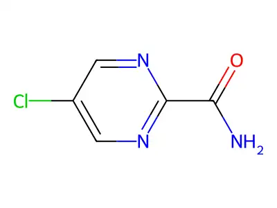 5-Chloropyrimidine-2-carboxamide structure