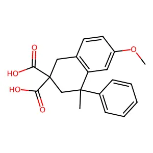 2-[(3,8-Dichlorophenanthridin-6-yl)amino]butan-1-ol structure