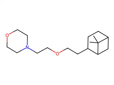 4-(2-(2-(6,6-Dimethylbicyclo(3.1.1)hept-2-yl)ethoxy)ethyl)morpholine structure