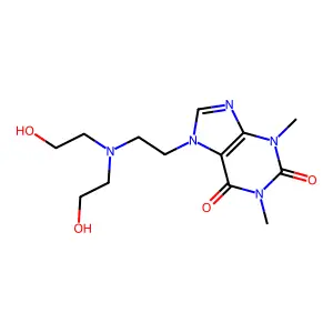 Vephylline-malate (1:1) structure