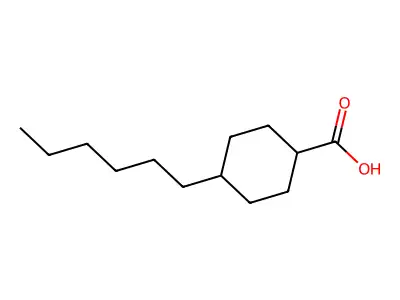 4-己基环己烷甲酸 structure