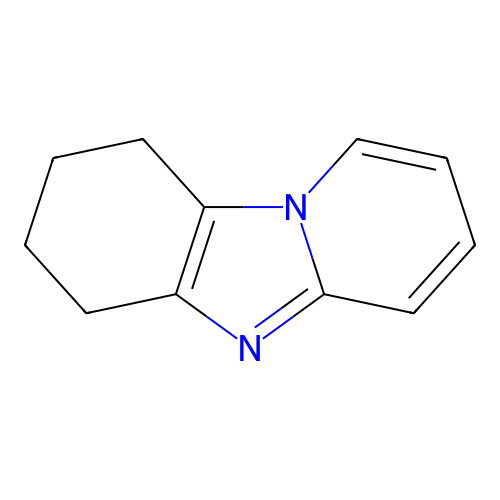 Pyrido[1,2-a]benzimidazole, 6,7,8,9-tetrahydro- structure