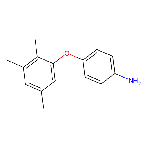 4-(2,3,5-Trimethylphenoxy)aniline structure