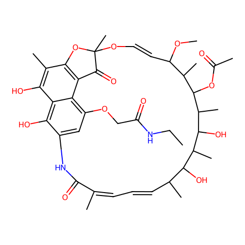 Rifamycin B ethylamid structure