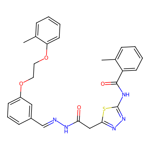C28H27N5O4S structure