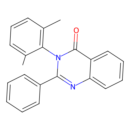 3-(2,6-dimethylphenyl)-2-phenylquinazolin-4(3H)-one structure