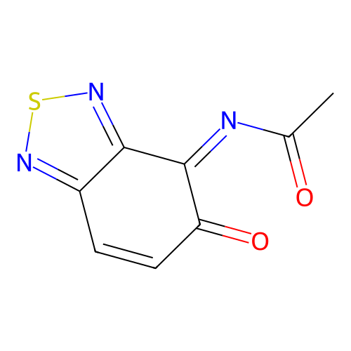 (Z)-N-(5-oxobenzo[c][1,2,5]thiadiazol-4(5H)-ylidene)acetamide structure