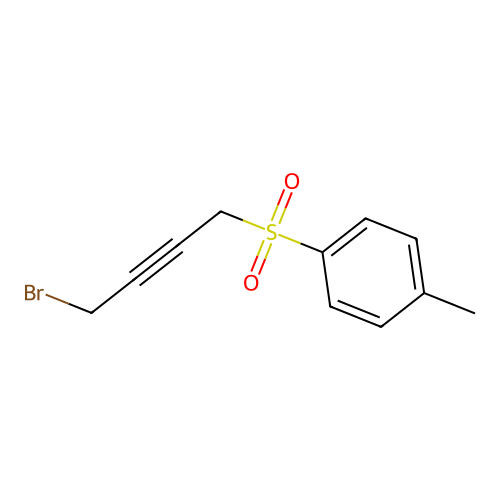 1-((4-Bromobut-2-yn-1-yl)sulfonyl)-4-methylbenzene structure