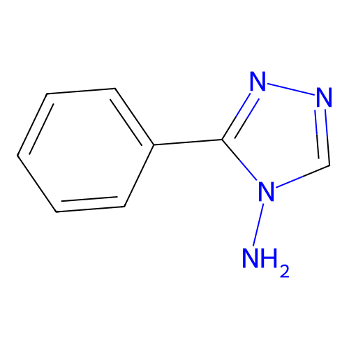 3-phenyl-4H-1,2,4-triazol-4-amine structure