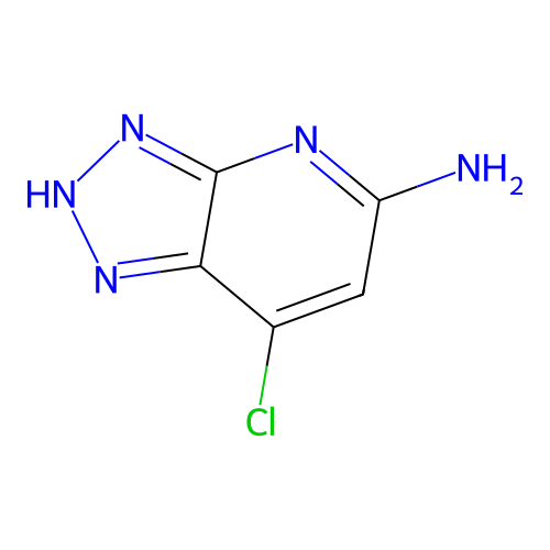 7-chloro-2H-triazolo[4,5-b]pyridin-5-amine structure
