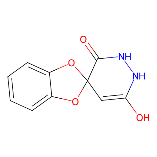 1'H-spiro[1,3-benzodioxole-2,4'-pyridazine]-3',6'-diol structure