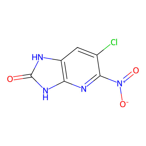 6-Chloro-5-nitro-1,3-dihydroimidazo[4,5-b]pyridin-2-one structure