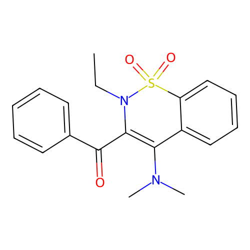 [4-(dimethylamino)-2-ethyl-1,1-dioxo-1 structure