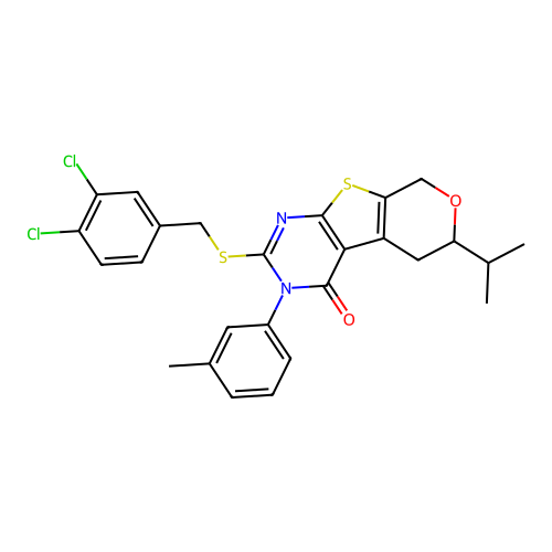 C26H24Cl2N2O2S2 structure