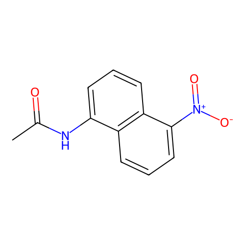 N-(5-nitronaphthalen-1-yl)acetamide structure