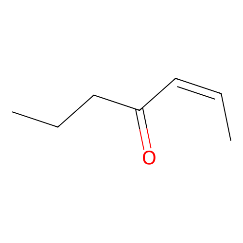 2-Hepten-4-one, (2Z)- structure