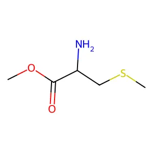Methyl 2-amino-3-(methylsulfanyl)propanoate structure