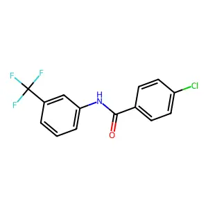 4-Chloro-N-[3-(trifluoromethyl)phenyl]benzamide structure