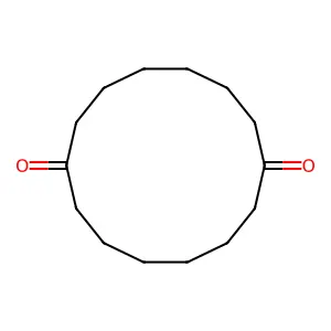 1,8-Cyclotetradecanedione structure