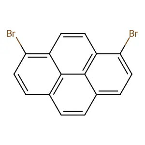 1,8-Dibromopyrene structure