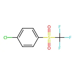 1-Chloro-4-(trifluoromethylsulfonyl)benzene structure