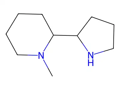 1-Methyl-2-(pyrrolidin-2-yl)piperidine structure