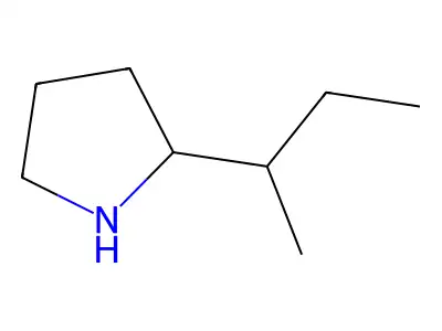 2-Sec-butylpyrrolidine structure