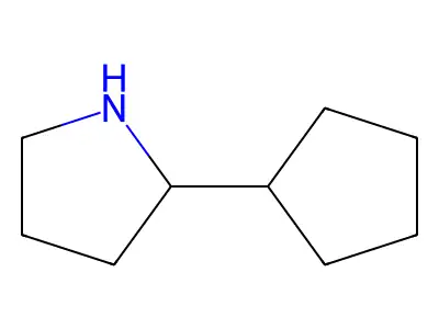 2-Cyclopentylpyrrolidine structure