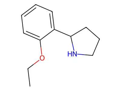 2-(2-Ethoxyphenyl)pyrrolidine structure