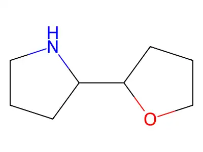 2-(Oxolan-2-yl)pyrrolidine structure