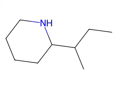 2-(Butan-2-yl)piperidine structure