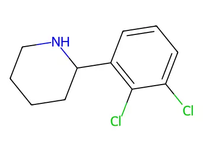 2-(2,3-Dichlorophenyl)piperidine structure