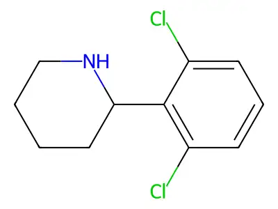 2-(2,6-Dichlorophenyl)piperidine structure