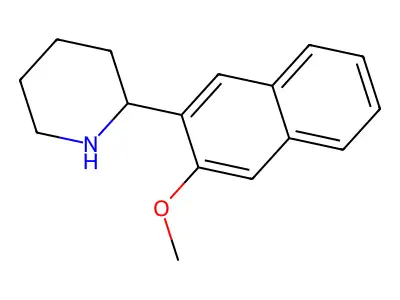2-(3-Methoxynaphthalen-2-yl)piperidine structure