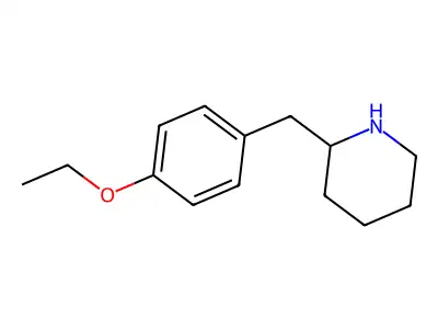 2-(4-Ethoxy-benzyl)-piperidine structure