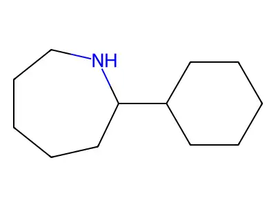 2-Cyclohexylazepane structure
