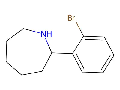 2-(2-Bromophenyl)azepane structure
