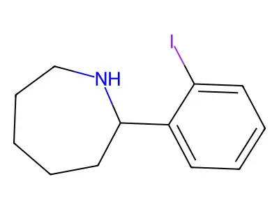 2-(2-Iodophenyl)azepane structure
