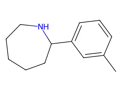 2-(3-Methylphenyl)azepane structure