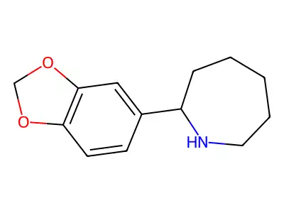 2-(1,3-Benzodioxol-5-YL)-azepane structure